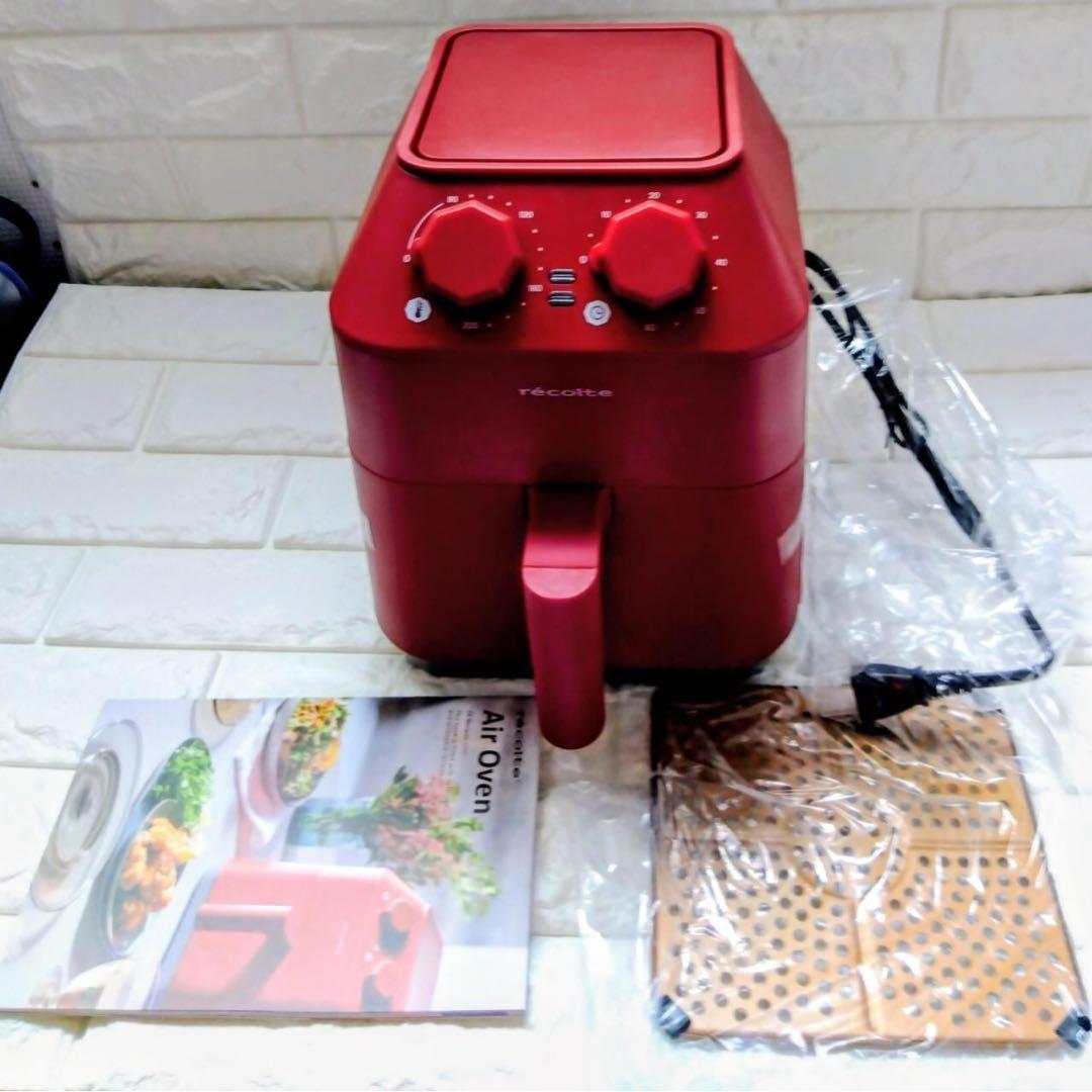 récolte Air Oven レッド 未使用 ノンフライヤー、エアフライヤー