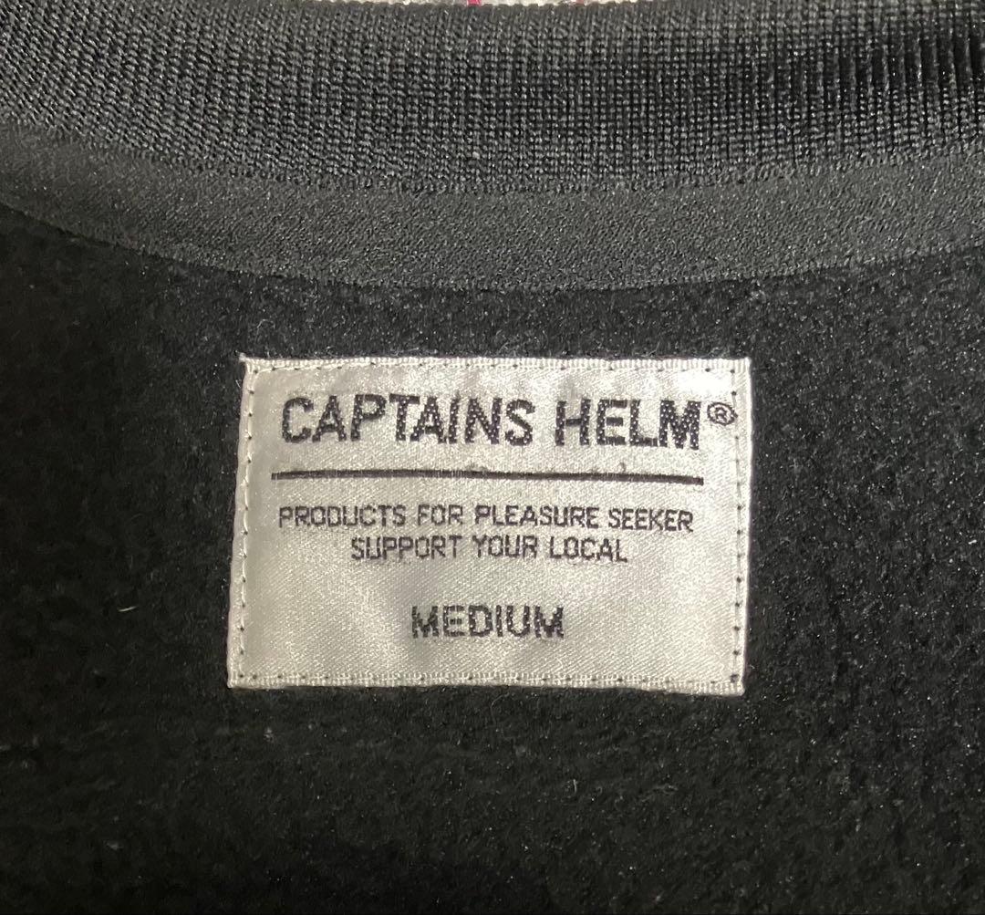 【マーボー】CAPTAINS HELM 裏起毛 異素材スウェット