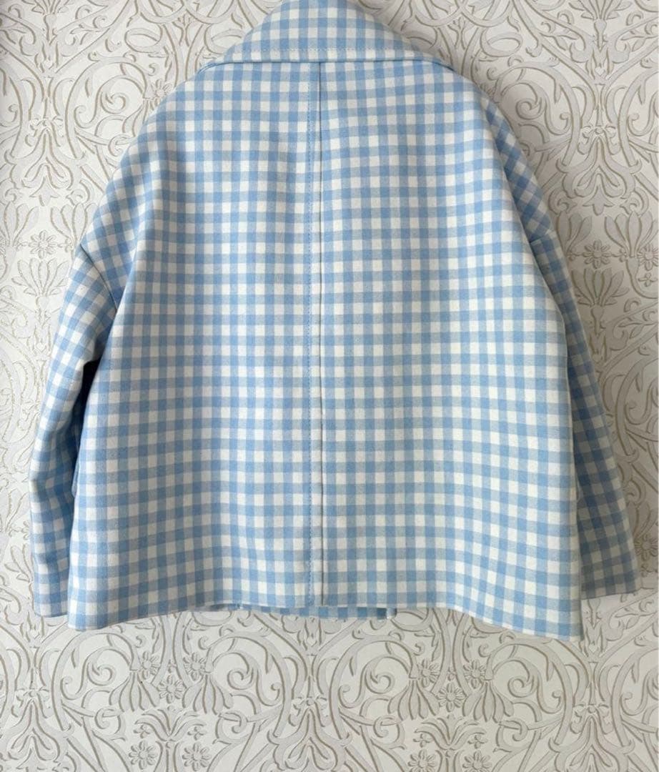 RED VALENTINO ギンガムチェック ジャケット コート