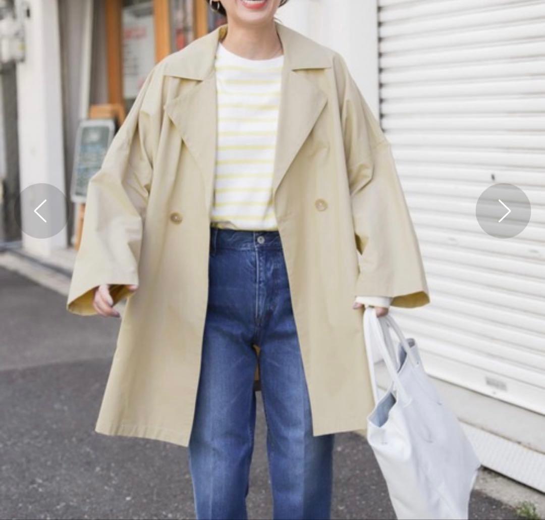 極美品✨《アーバンリサーチドアーズ》オーバーポンチョコート トレンチ M