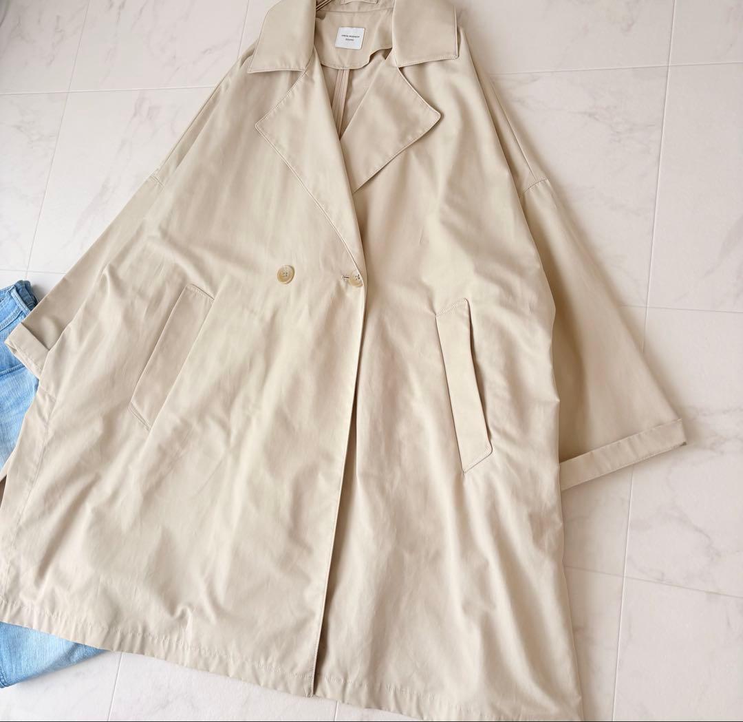 極美品✨《アーバンリサーチドアーズ》オーバーポンチョコート トレンチ M