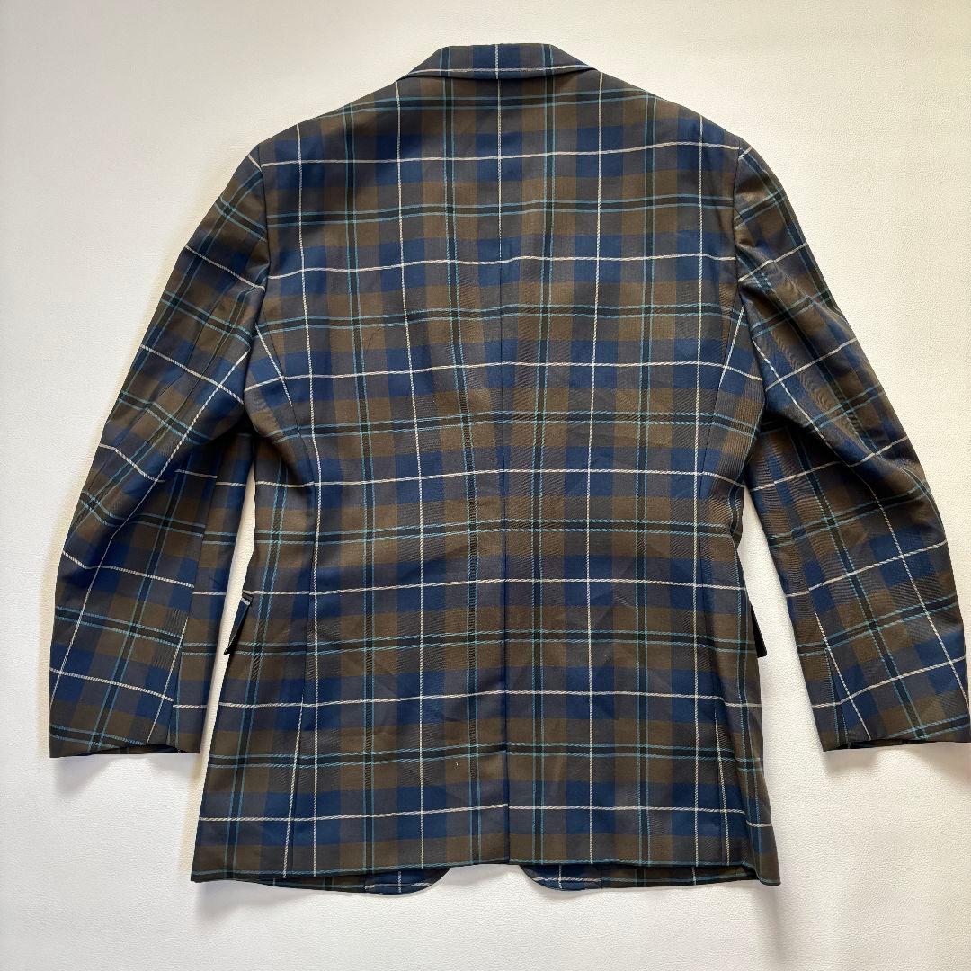 【美品】J.PRESS　テーラードジャケット　チェック柄　M　メンズ