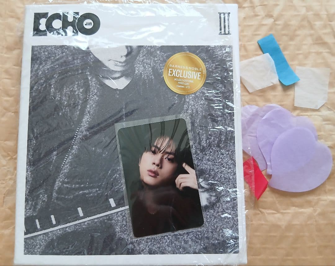 ECHO B&N トレカ ジン JIN US アメリカ　フォトカ 限定 bts