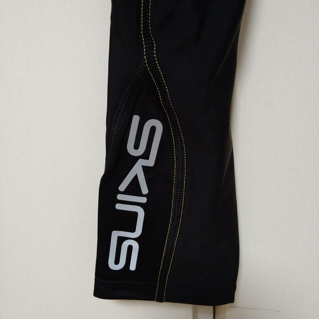 SKINS メンズ 3 SERIES ブラックタイツ