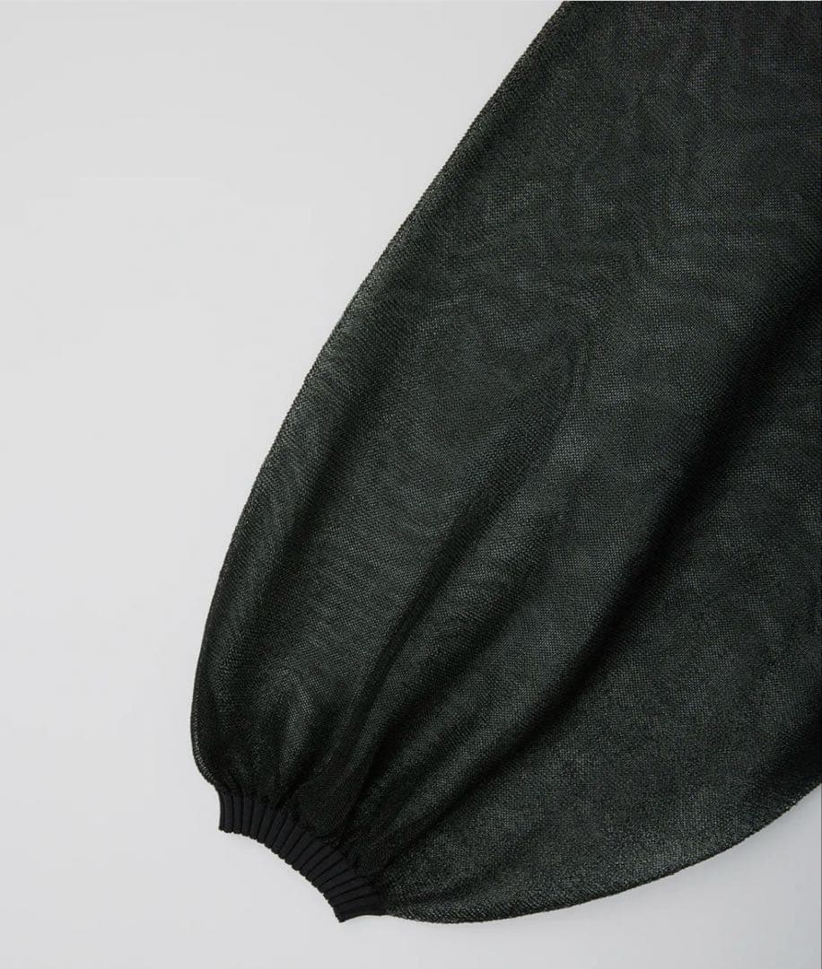 CFCL FLUTED LUCENTグリッターパフスリーブカーディガンサンプル品