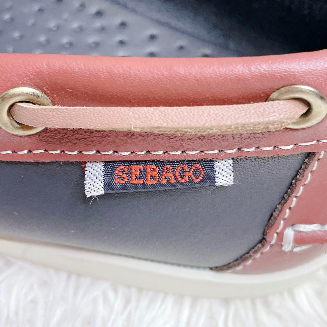極美品✨ SEBAGO セバゴ デッキシューズ バイカラー EUR43 レザー