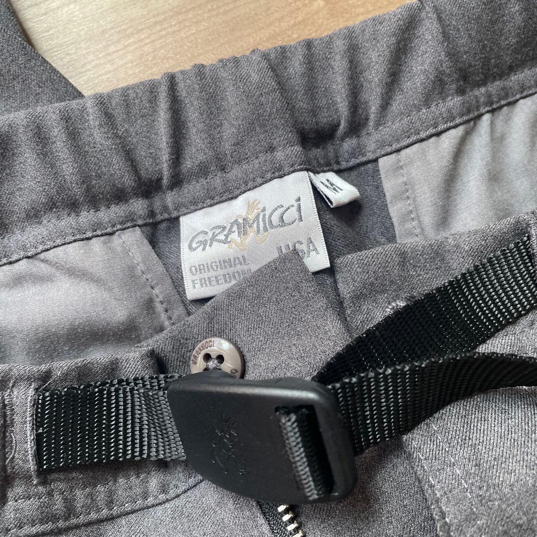 （美品）GRAMICCI グレー ズボン　ウエストゴム