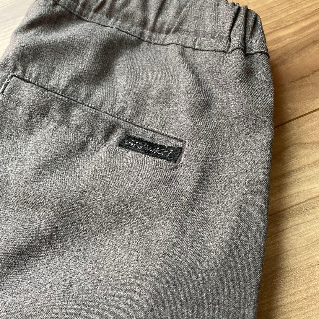 （美品）GRAMICCI グレー ズボン　ウエストゴム