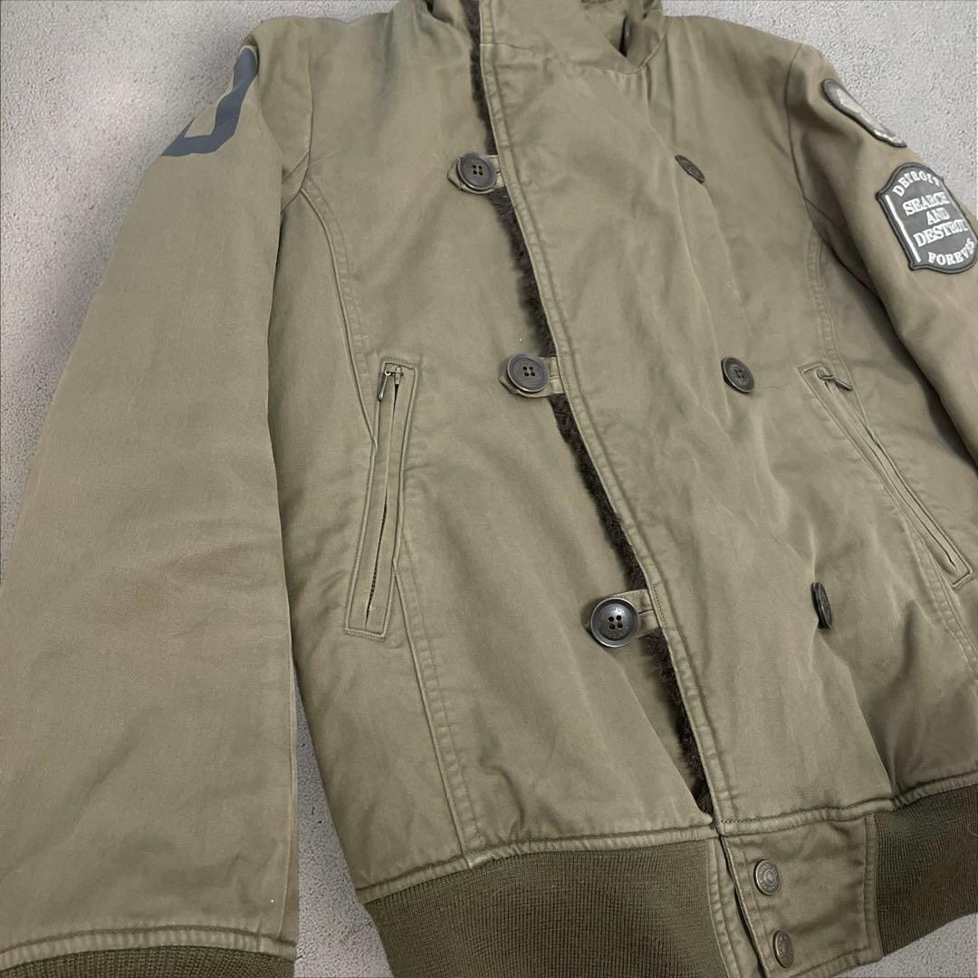 ヒステリックグラマー N-2B ファー付き　フライトジャケット　2way