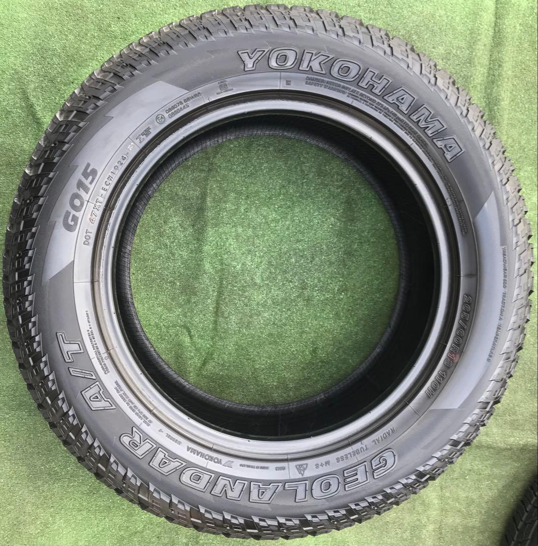 タイヤ・ホイール 265/60 R18 YOKOHAMA GEOLANDAR A/T G015