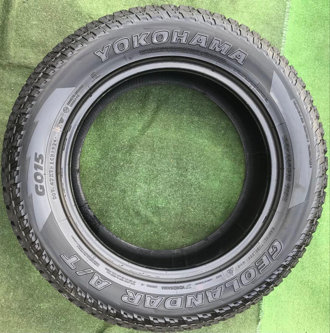 タイヤ・ホイール 265/60 R18 YOKOHAMA GEOLANDAR A/T G015