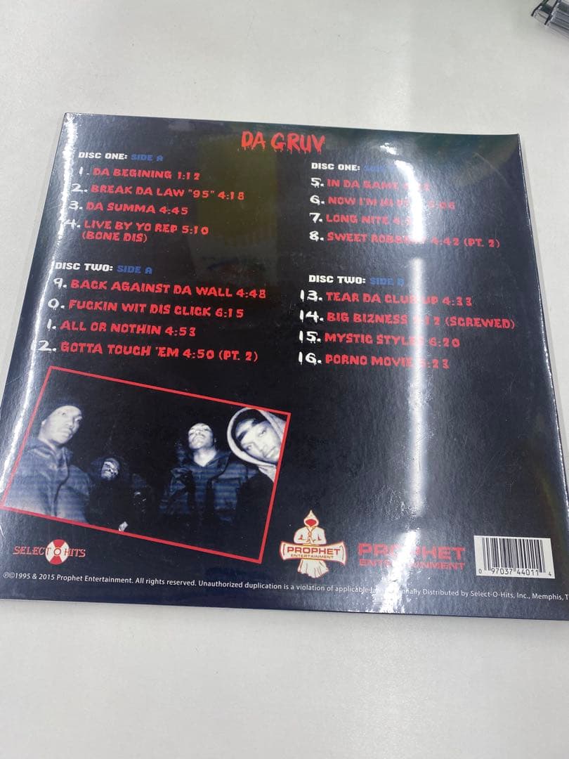 洋楽 g-rap Three 6 Mafia/Mystic Stylez LP