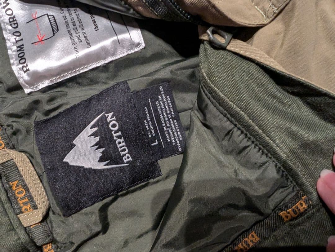 Burton スノーボードウェア L カモフラージュ