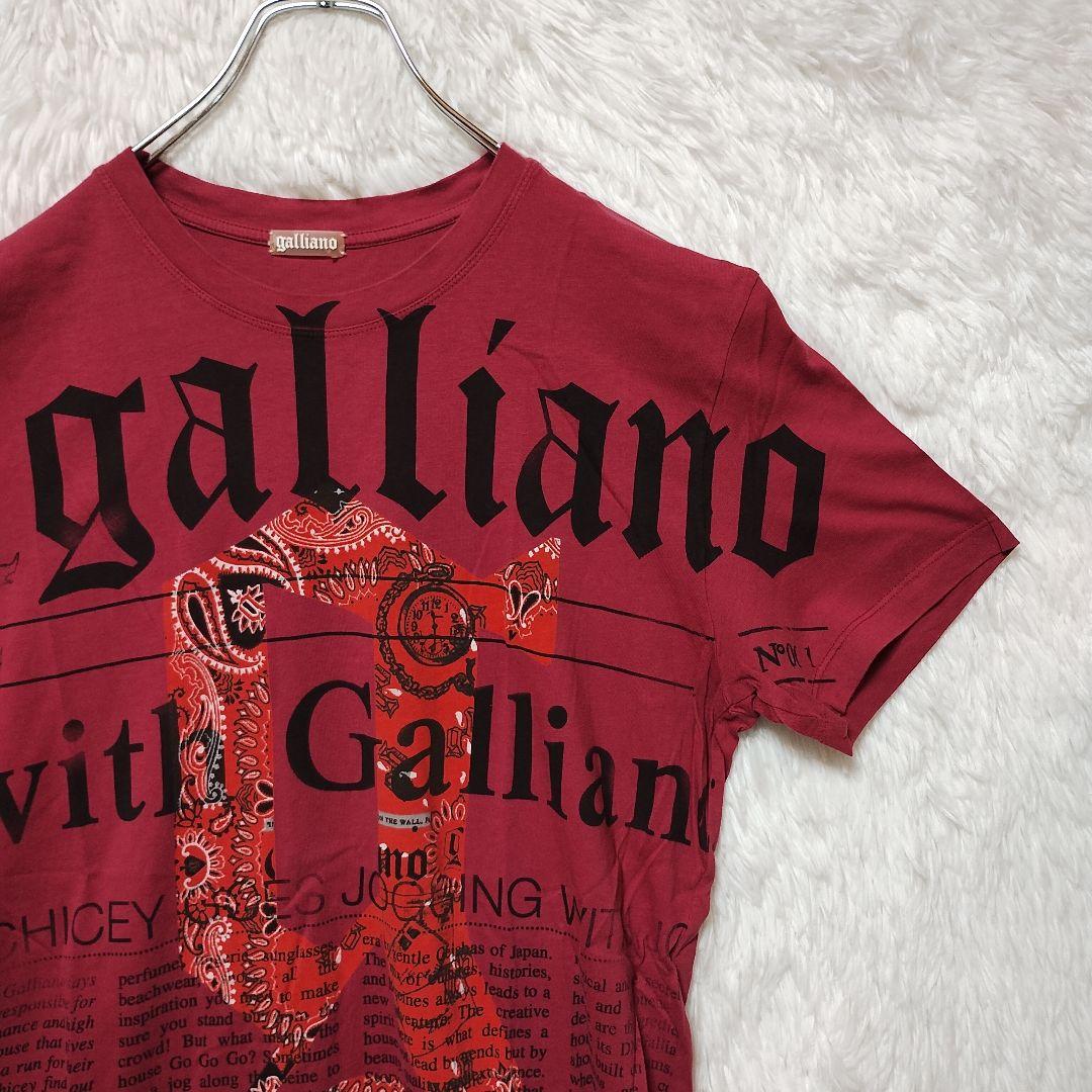 ☆大幅値下げ☆　galliano　ガリアーノ　Tシャツ　ロングTシャツ　L