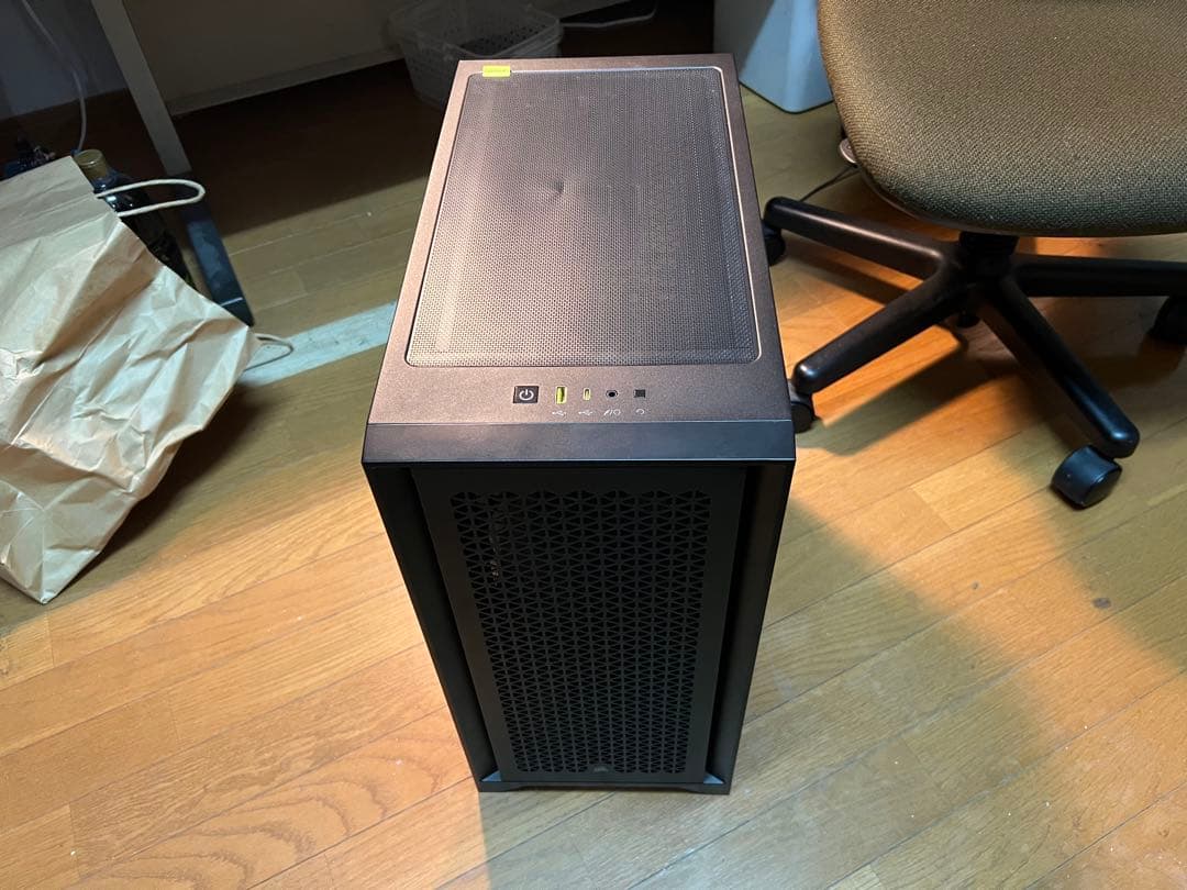 CORSAIR 4000D Airflow ブラック PCケース 中古品