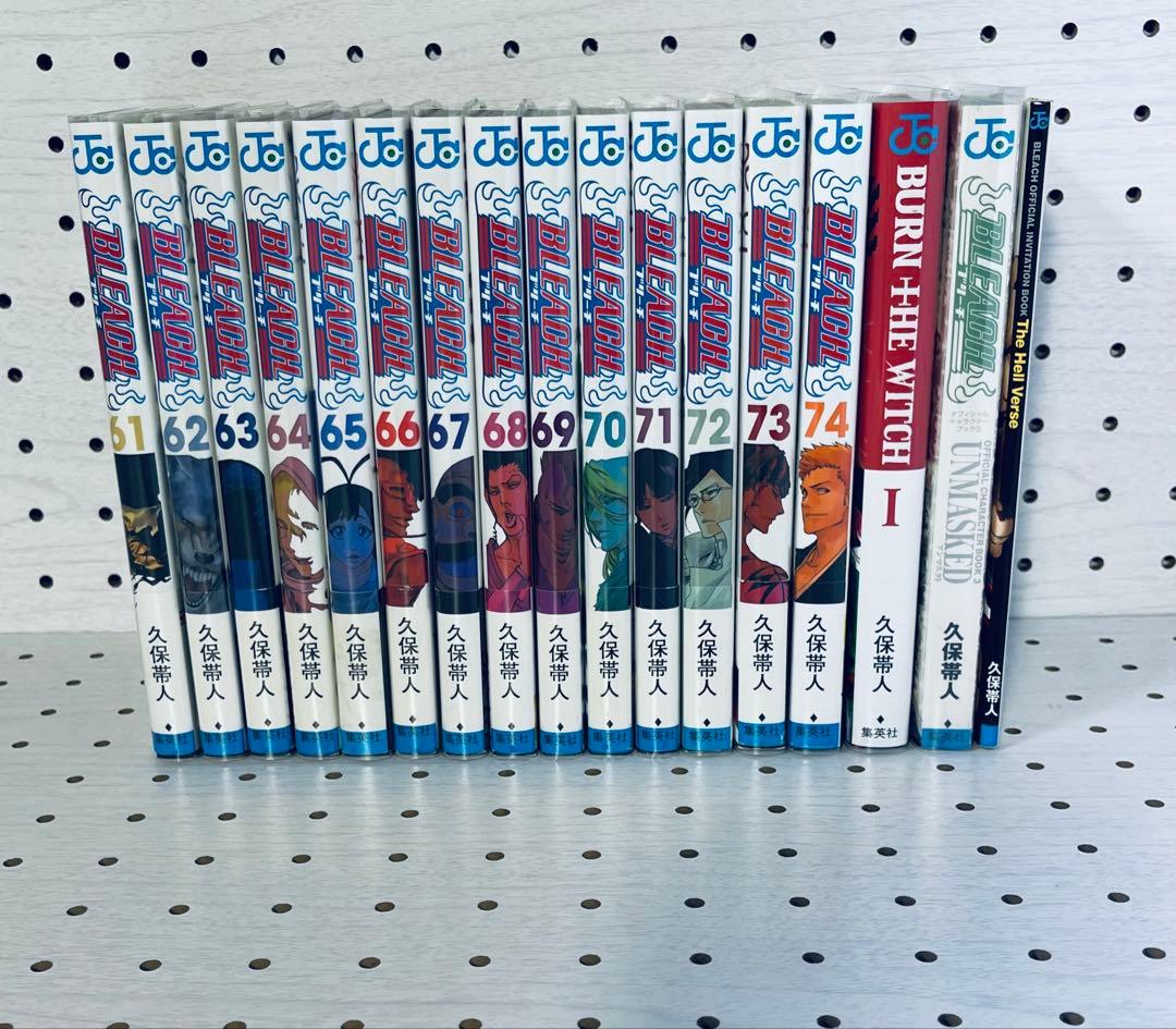 全巻初版！BLEACH ブリーチ 全巻完結セット　帯☆チラシ付き + おまけ 6