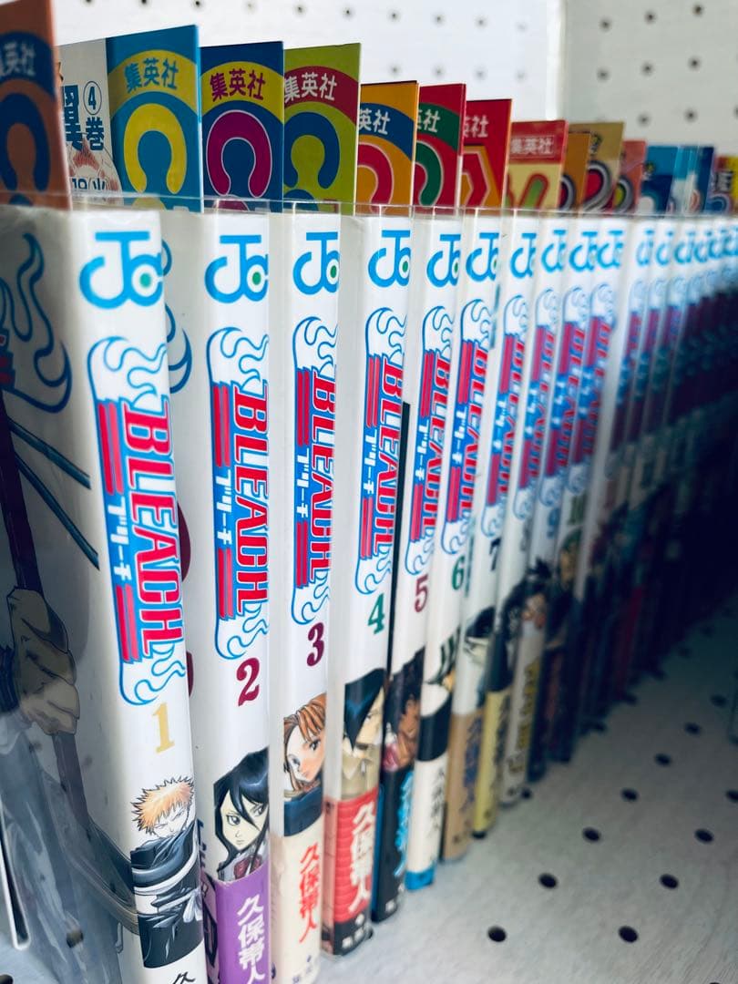 全巻初版！BLEACH ブリーチ 全巻完結セット　帯☆チラシ付き + おまけ 6
