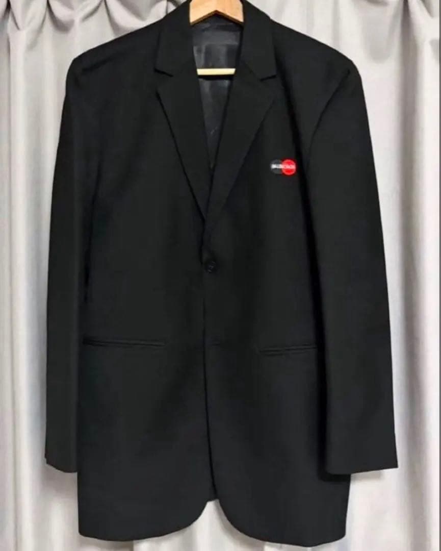 【公式完売】正規品 BALENCIAGA テーラードジャケット ブラック 44