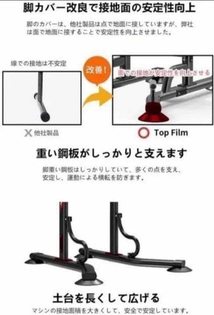 ぶら下がり健康器 懸垂マシン チンニングスタンド 筋トレ 背筋