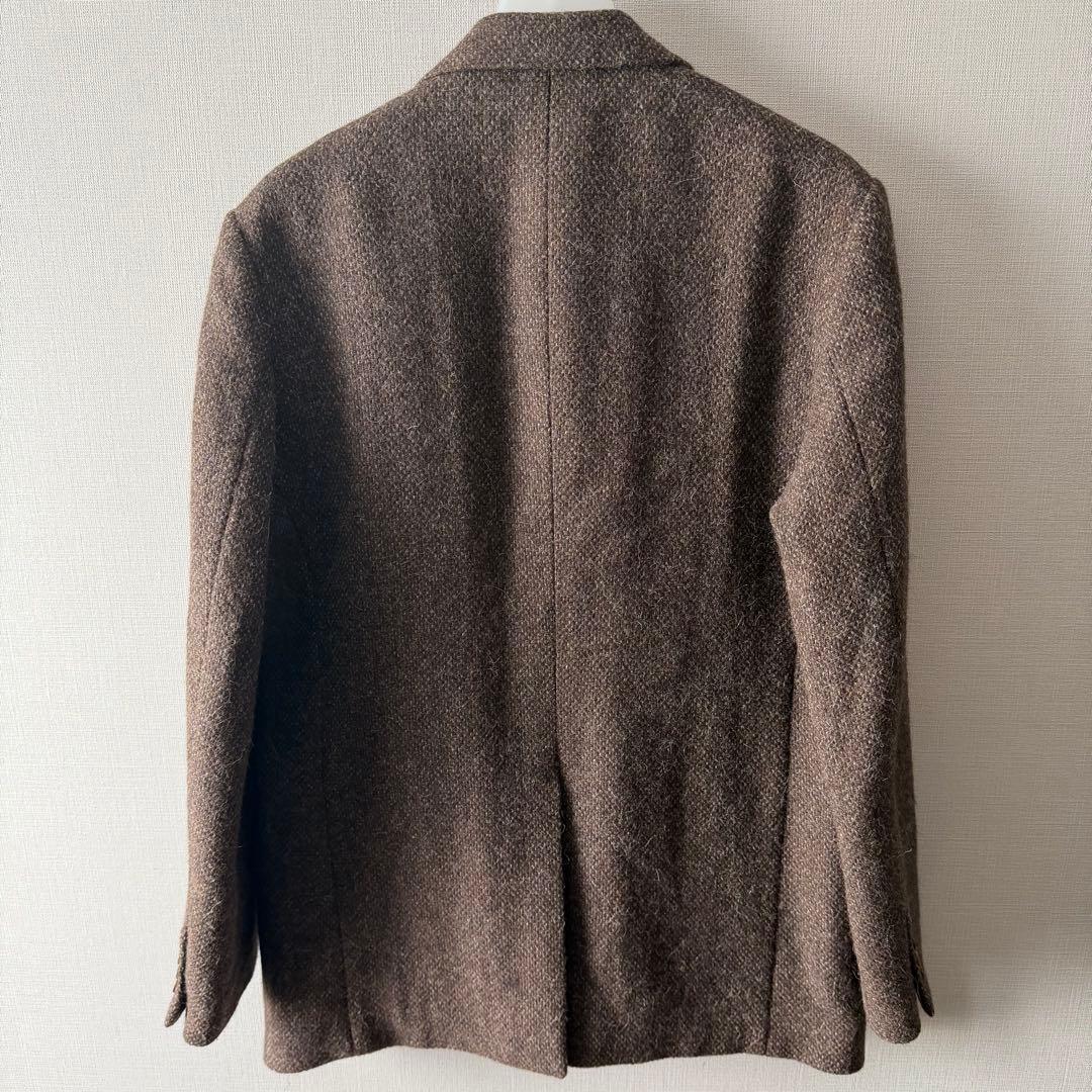 ジャケット・アウター AURALEE SHETLAND WOOL TWEED OVER JACKET
