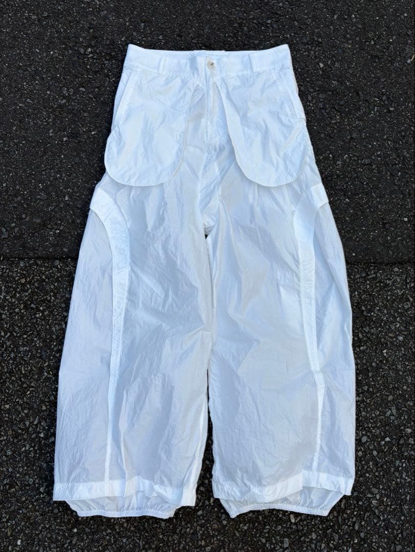 即日発送Nutemperor regular light nylon pants