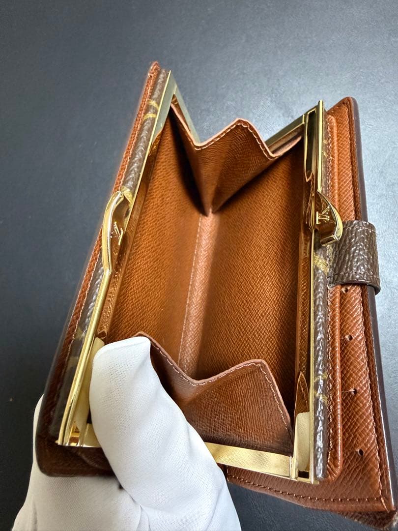 ルイ・ヴィトン ポルトモネ ビエ ヴィエノワ モノグラム柄 折りたたみ財布
