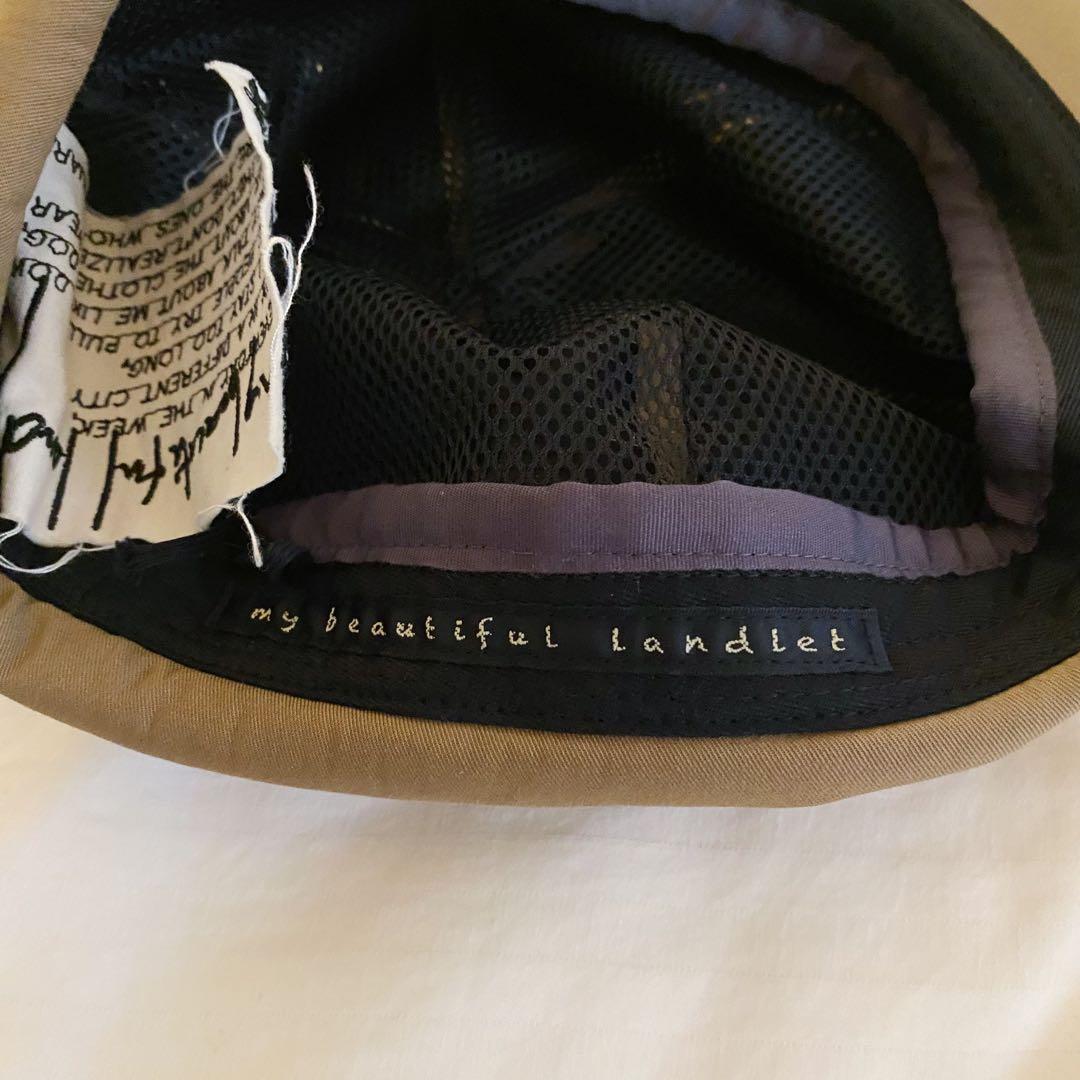 帽子 my beautiful landlet GABERDINE CAP