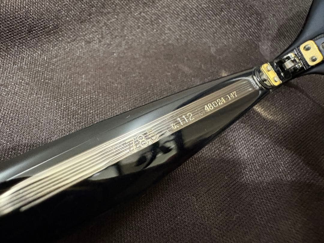 EYEVAN アイヴァン 7285 785モデル 黒 サングラス 美品