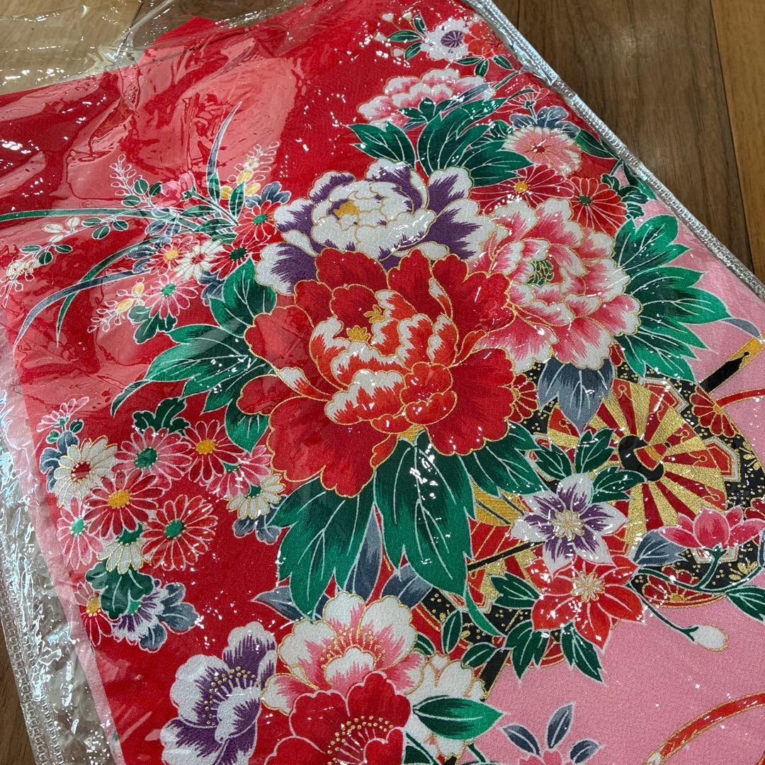 【未使用•美品】お宮参り 掛け着 祝い着 産着 長襦袢付き