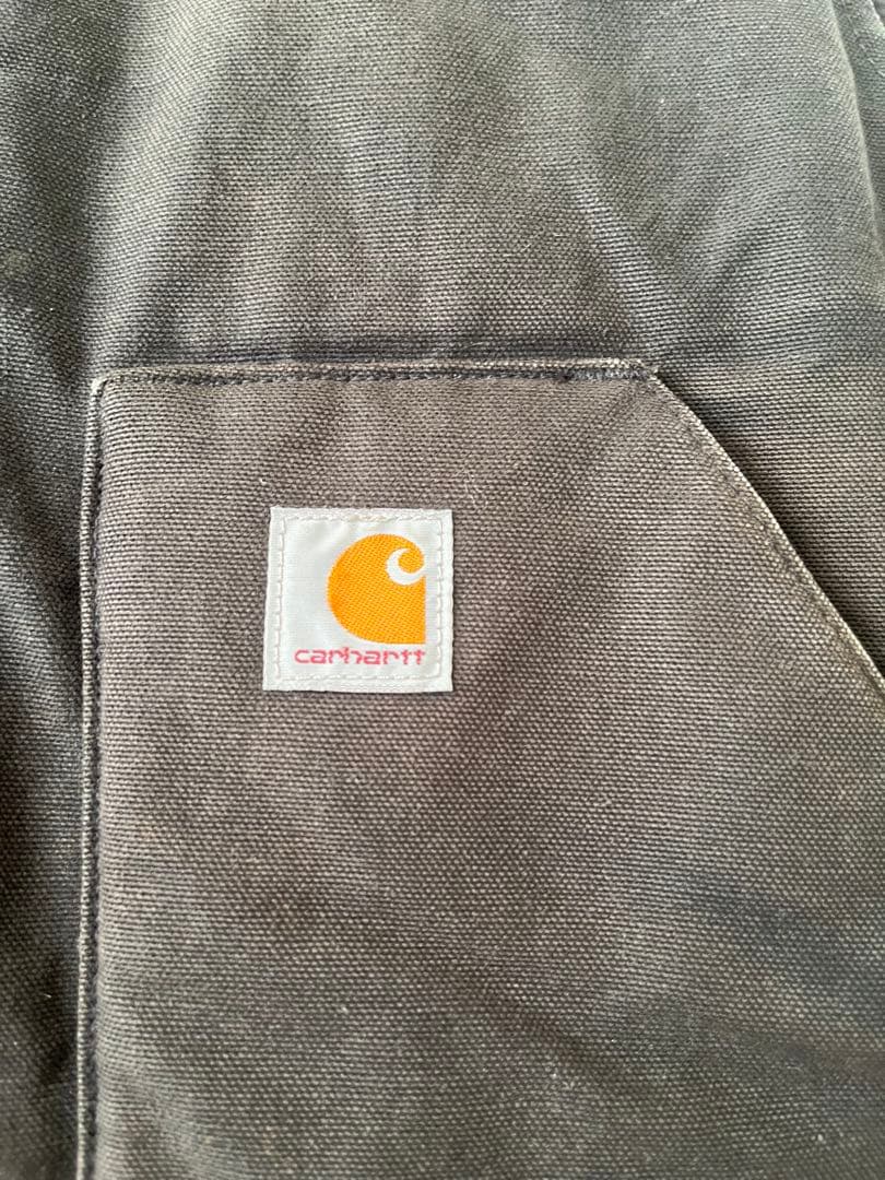 Carhartt ブラック ダックベスト Lサイズ　メキシコ製