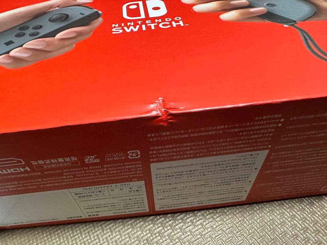 Nintendo Switch グレー 本体 【動作確認済み】