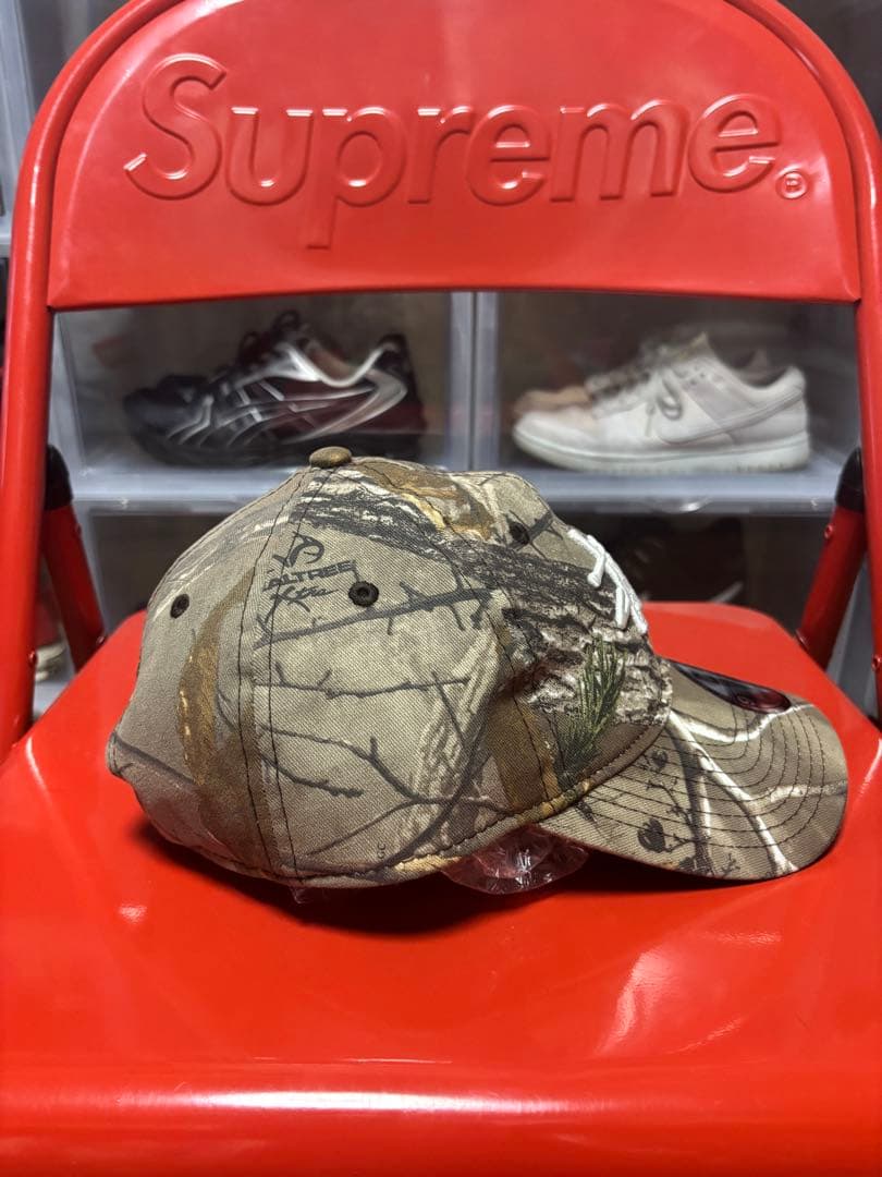 [中古美品] stussy new era real tree cap