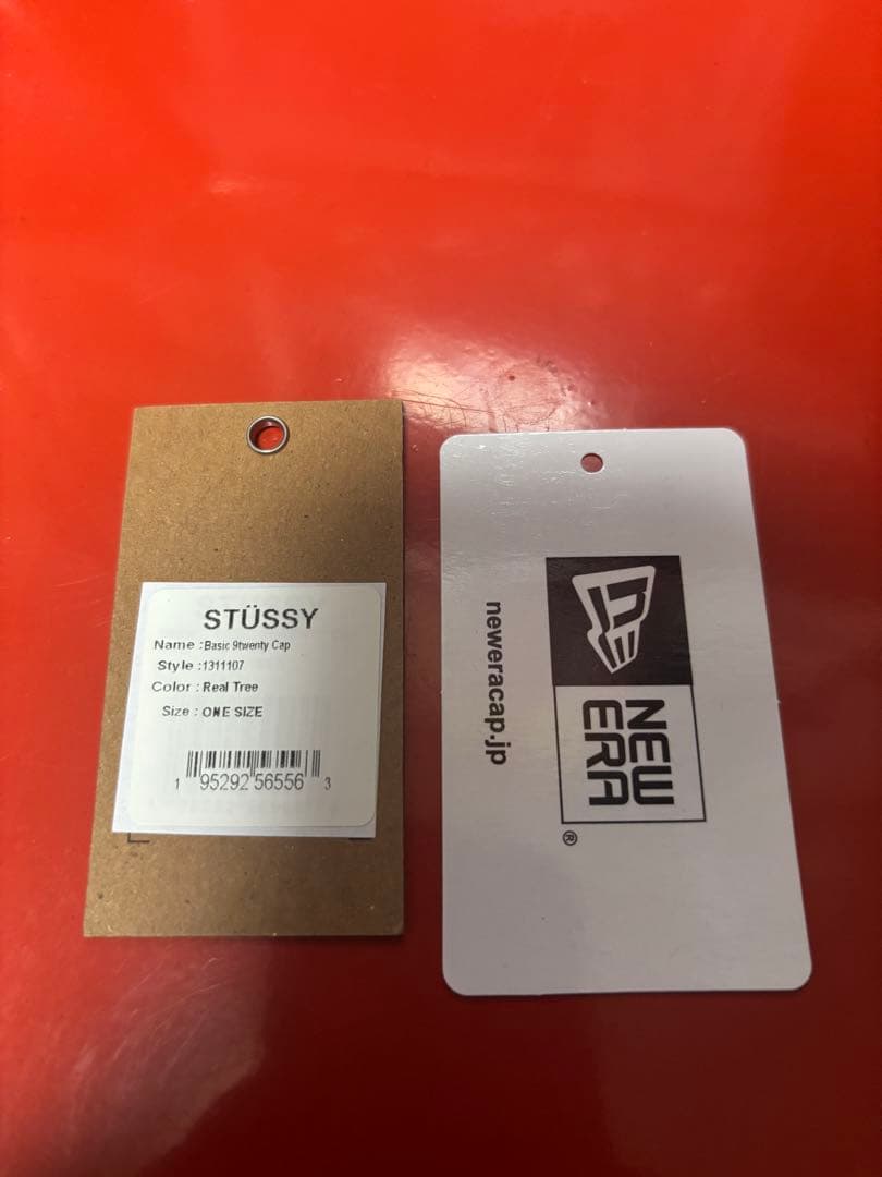 [中古美品] stussy new era real tree cap