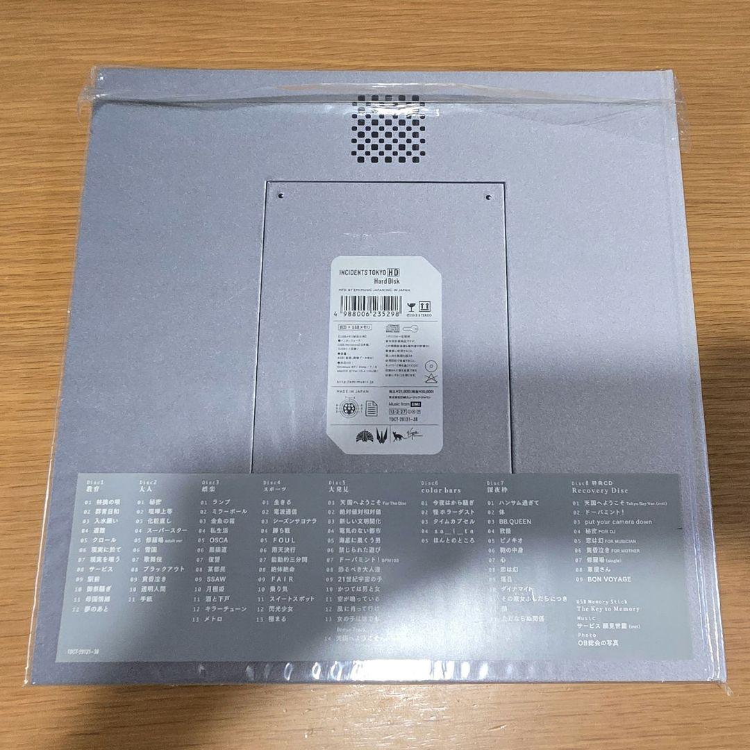 東京事変 Hard Disk 完全限定生産BOX　新品未開封