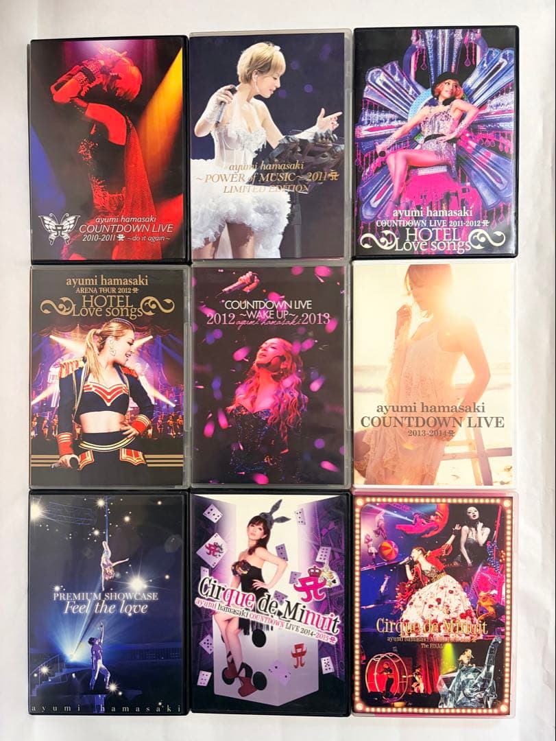 浜崎あゆみ DVD コレクション まとめ売り