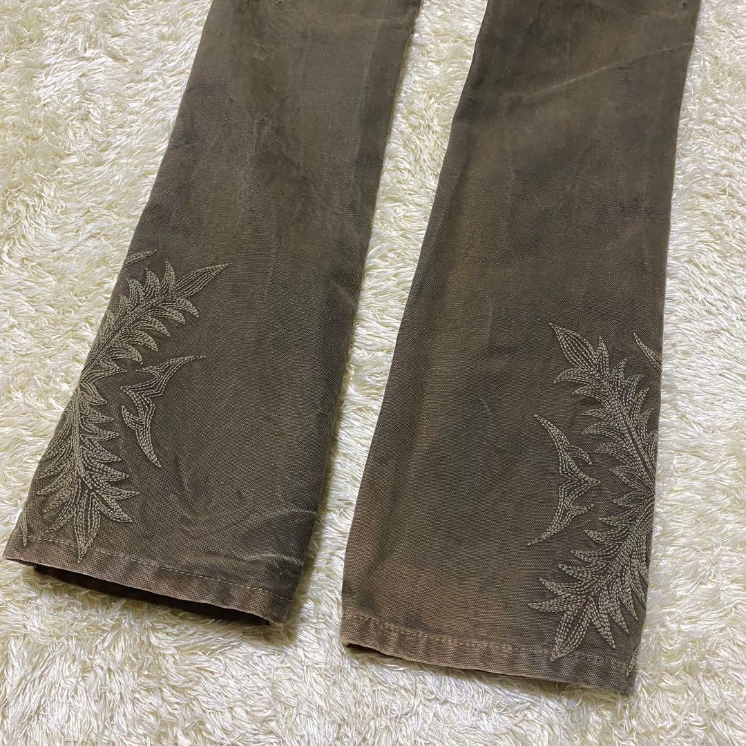 Ralph Lauren BLUE LABEL ブーツカット 刺繍 デニム 9