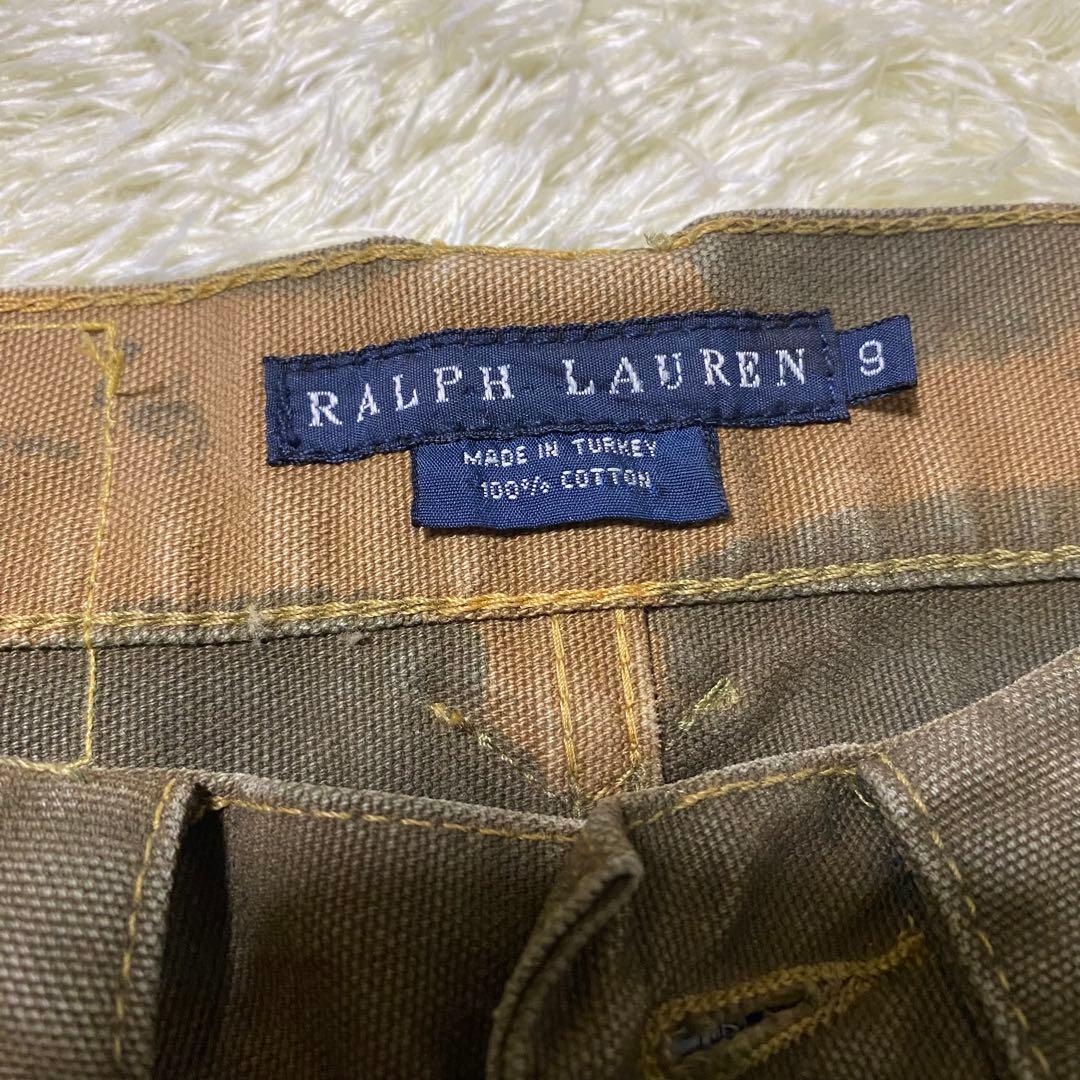 Ralph Lauren BLUE LABEL ブーツカット 刺繍 デニム 9