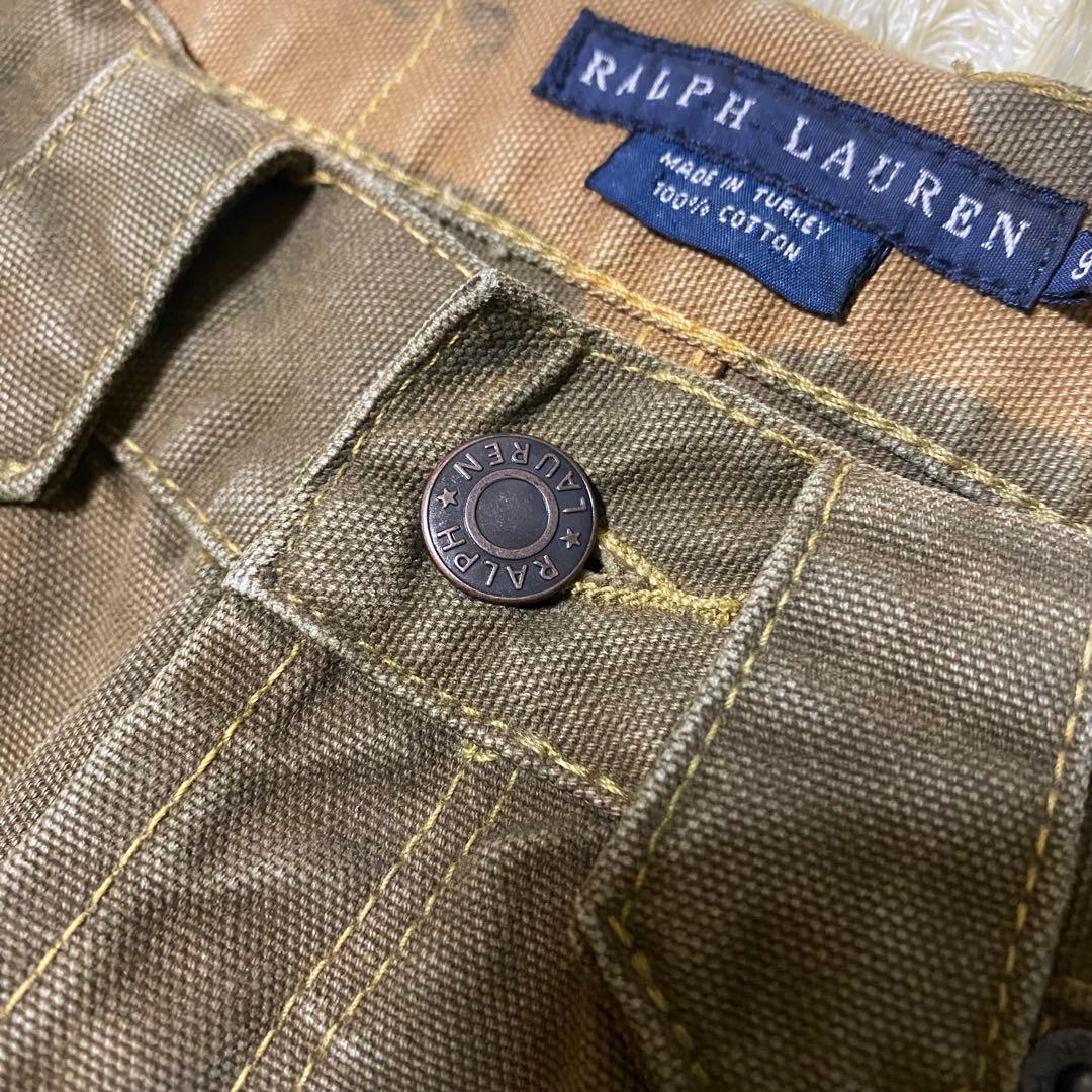 Ralph Lauren BLUE LABEL ブーツカット 刺繍 デニム 9