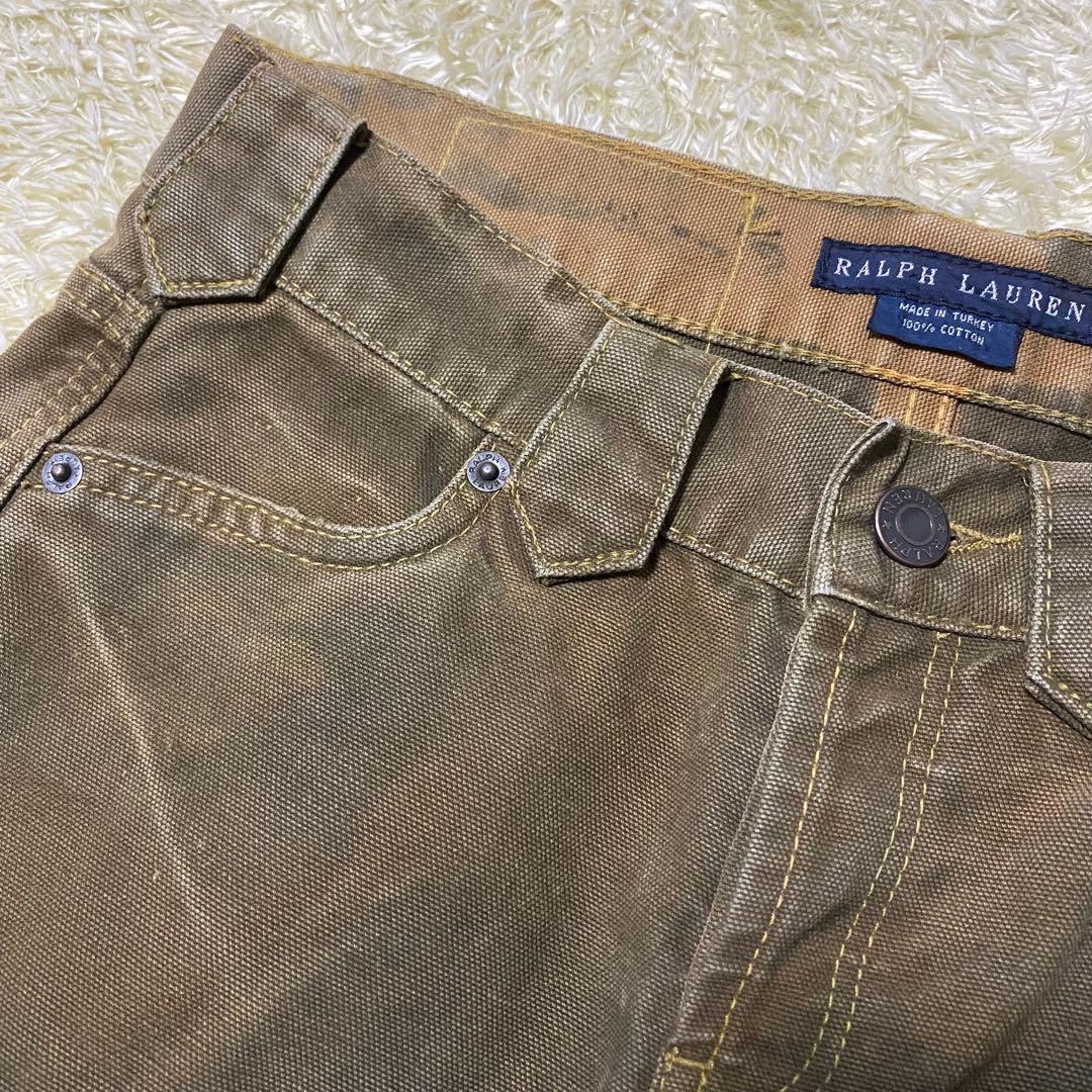 Ralph Lauren BLUE LABEL ブーツカット 刺繍 デニム 9