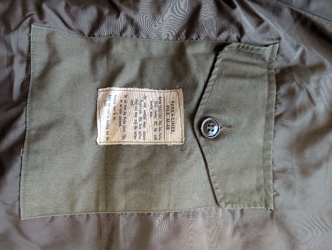 【希少】40s M48 Parka Lサイズ フルセット【ヴィンテージ】