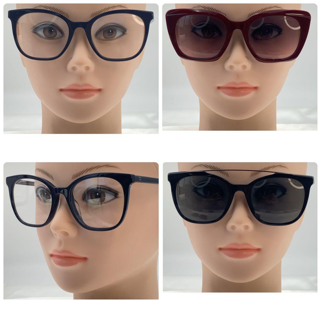 CHANEL サングラス　メガネ　5392-A クリップオン　3WAY 極美品