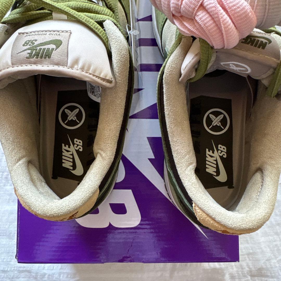 堀米雄斗 × Nike SB Dunk Low Asparagus 28cm