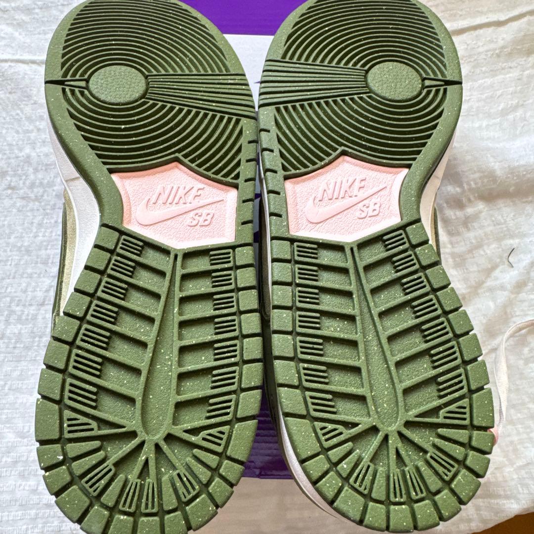 堀米雄斗 × Nike SB Dunk Low Asparagus 28cm