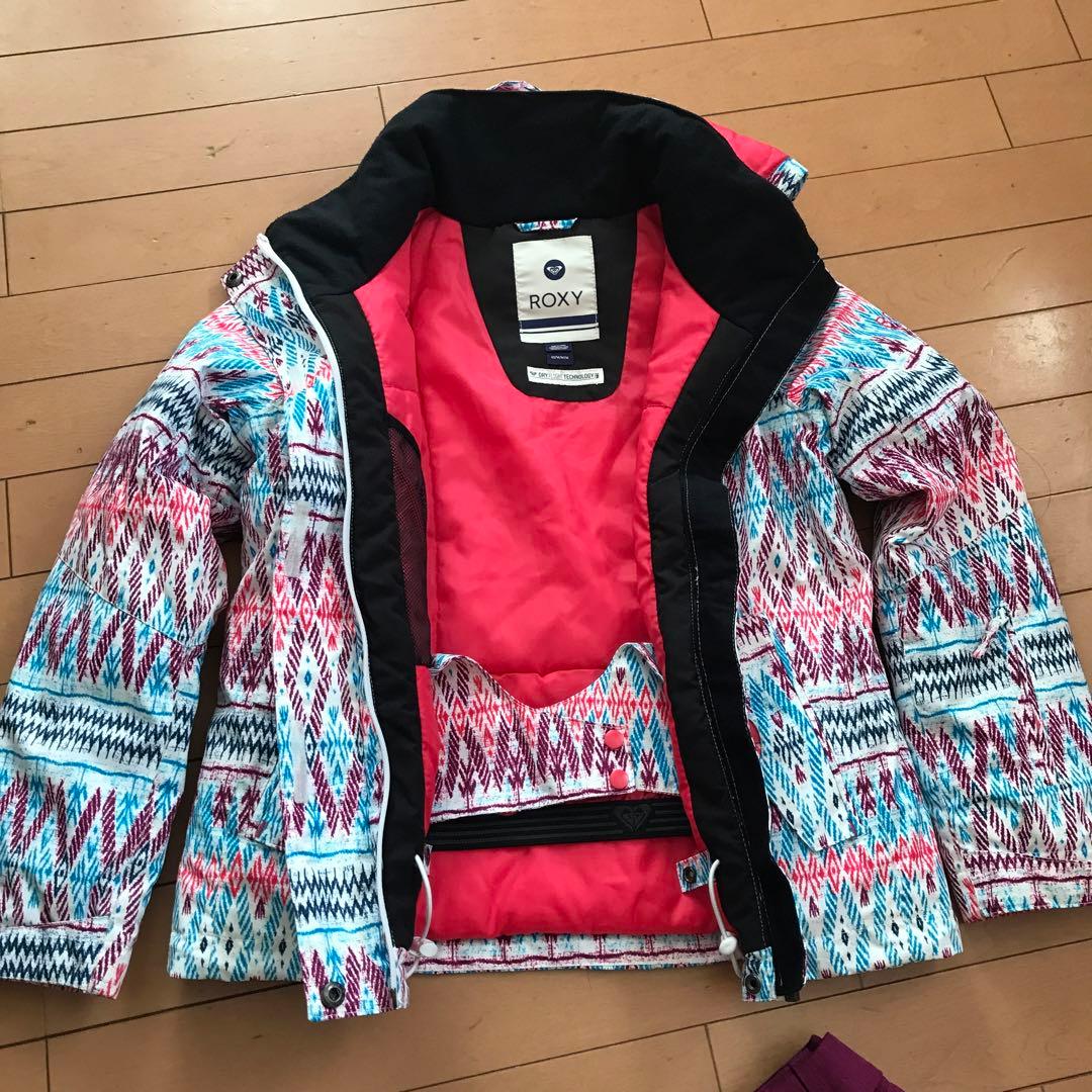 ROXY 子ども用スノーボードウェアセット