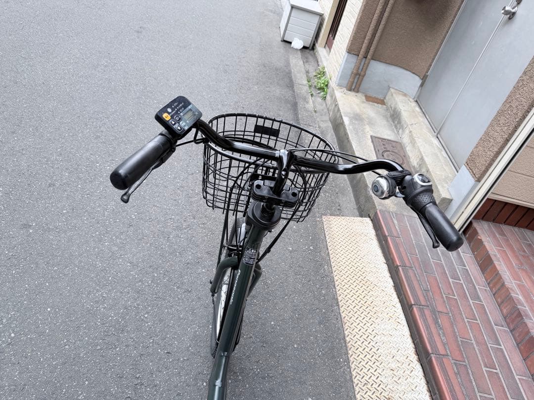 大阪府　子供乗せ　パナソニック 電動アシスト自転車 チャイルドシート付き