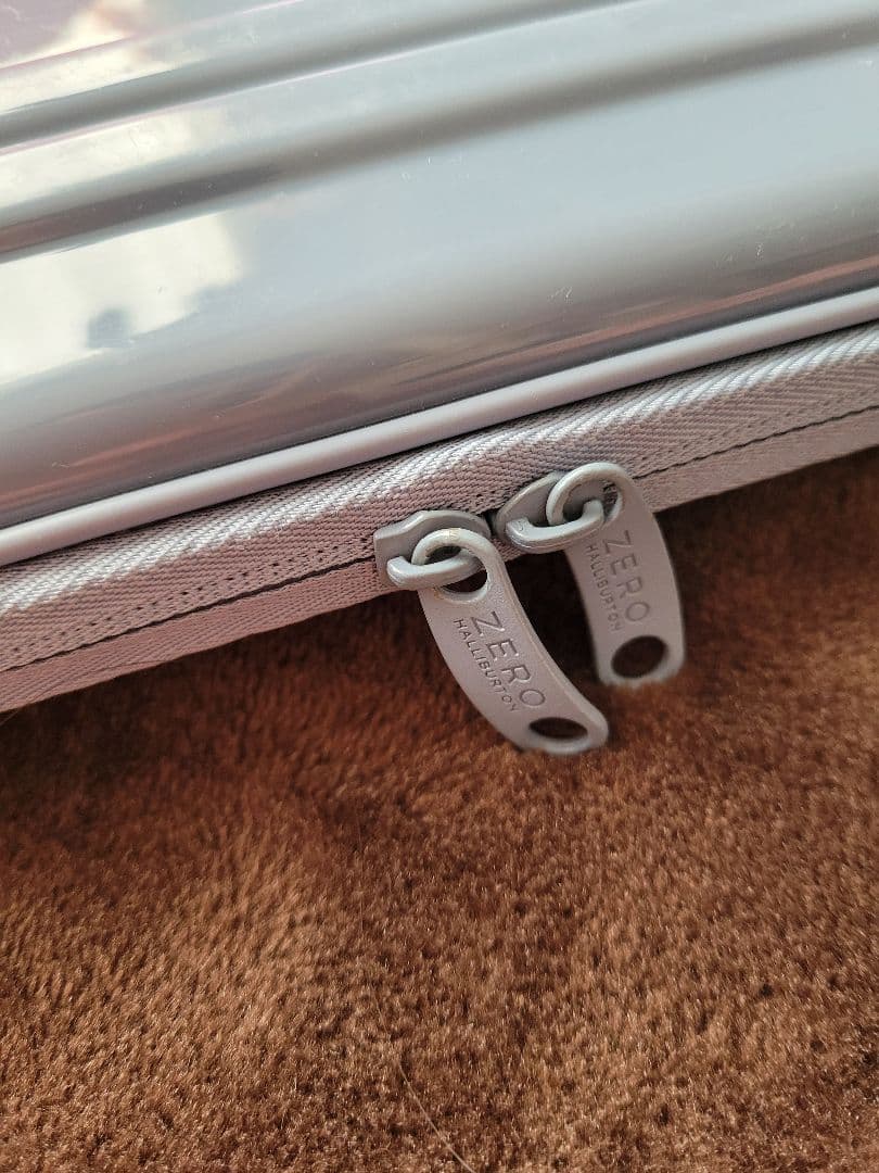 正規品‼️ZERO HALLIBURTON PCケース ポリカーボネート グレー