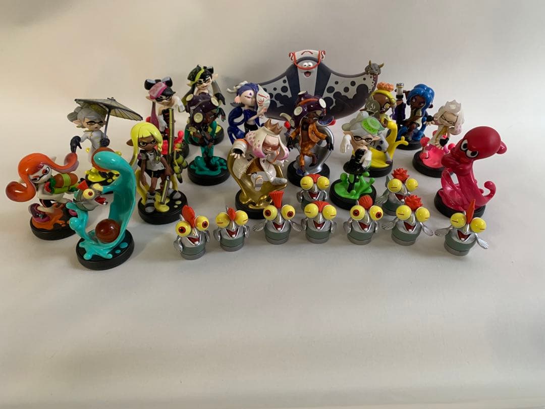 スプラトゥーン amiibo9体セット　コジャケ　コンプ7体セット被り2体付き