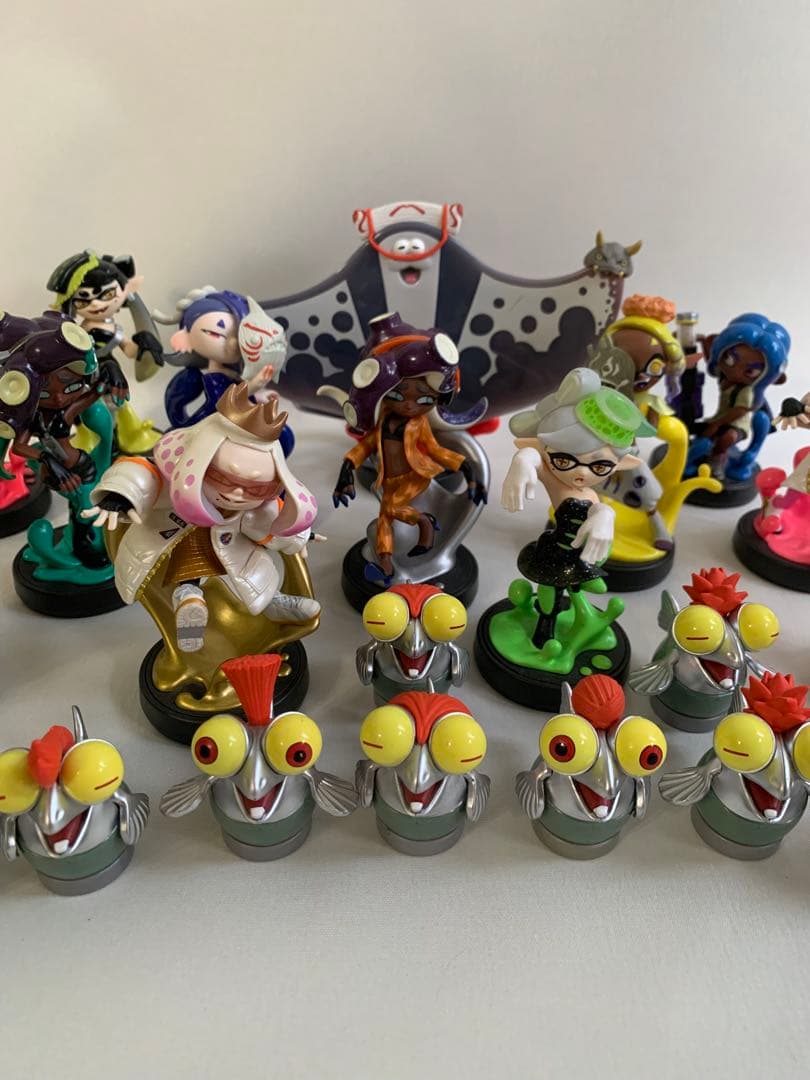 スプラトゥーン amiibo9体セット　コジャケ　コンプ7体セット被り2体付き