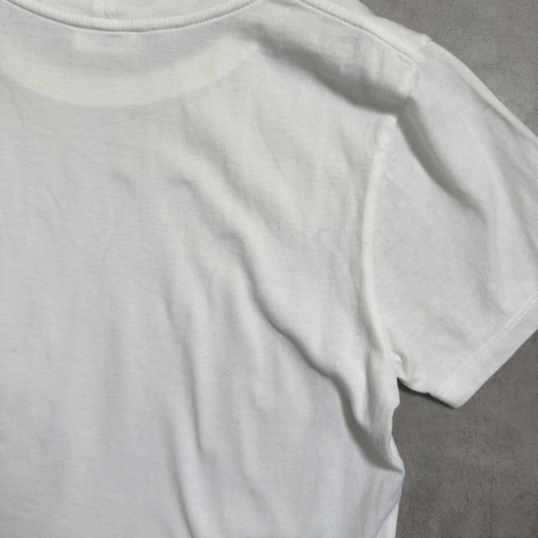 【CELINE】セリーヌTシャツ ホワイト ゴールド刺繍 ロゴ イタリア製S