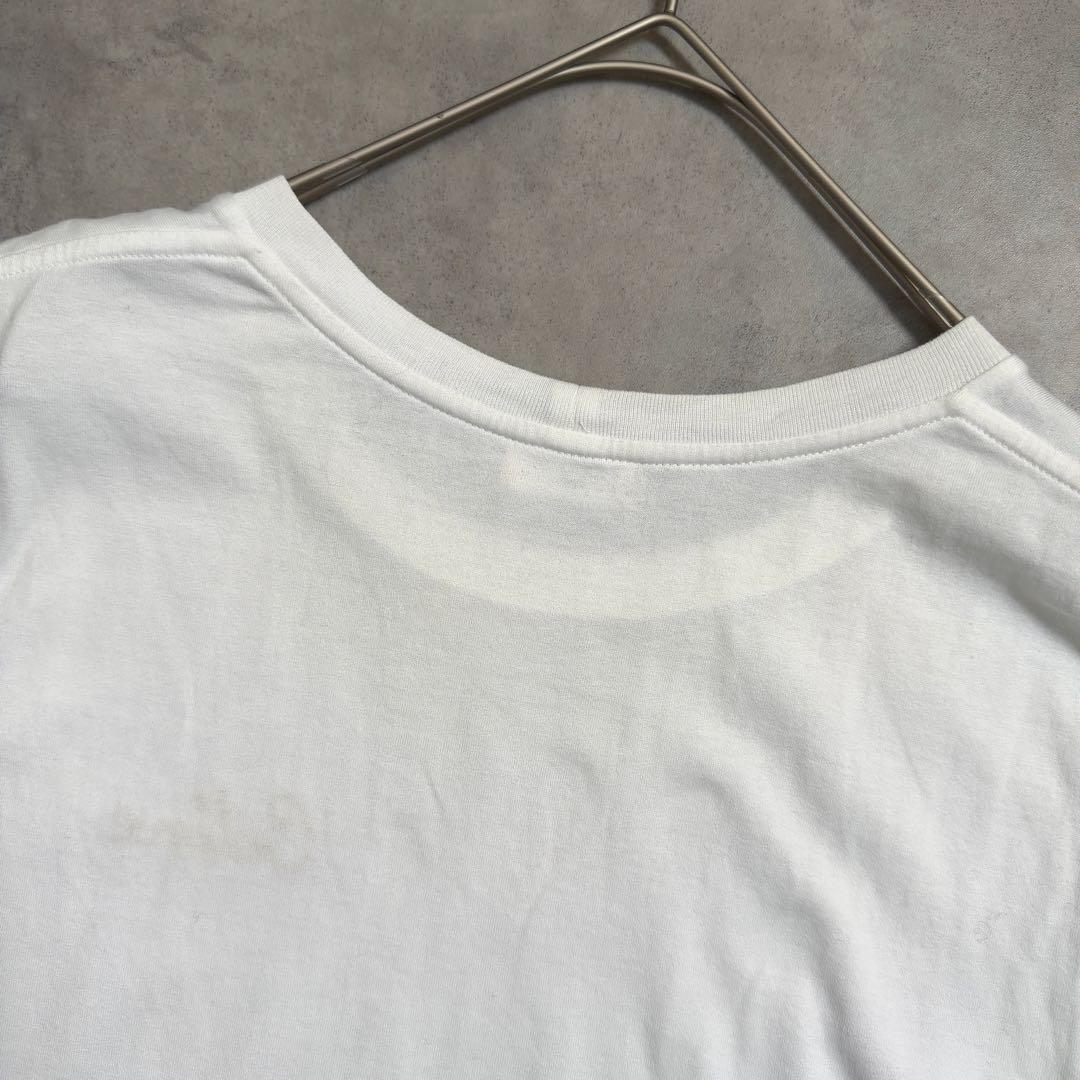 【CELINE】セリーヌTシャツ ホワイト ゴールド刺繍 ロゴ イタリア製S